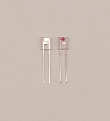 50 Stk Everlight ELIR908-7C IR-LED klar 60Â° Seitsicht