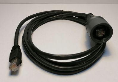 Bulgin Buccaneer 6000 PXP6037/2M00 Flex Kabelsteckergehäuse RJ45 2m