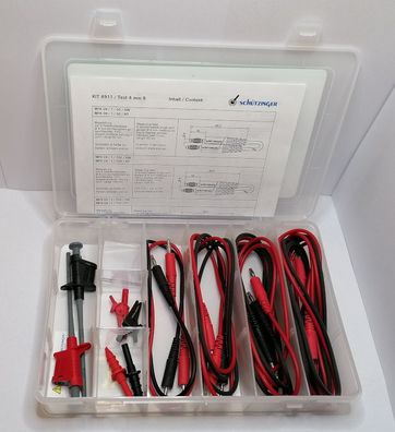 Schétzinger KIT6911 Messleitung/Préfleitungskit 4mm