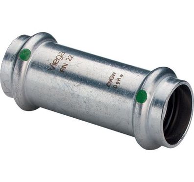 Viega Schiebemuffe mit SC Sanpress Inox 2315.5 in 15mm Edelstahl