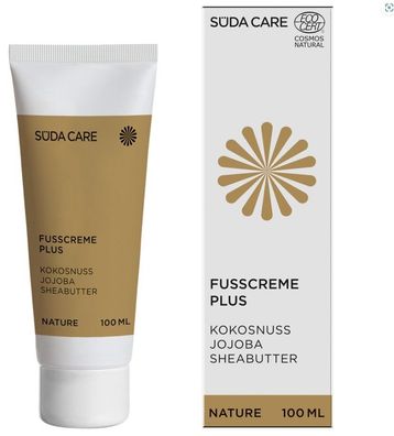 SÜDA CARE -  NATURE Fußcreme Plus - 100 ml Schützt vor Feuchtigkeitsverlust