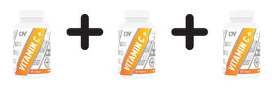 3 x Dorian Yates Vitamin C+ - 60 tablets