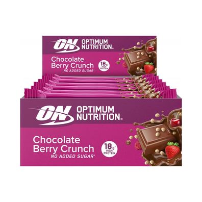 Optimum Nutrition Crunchy Protein Bar (12x55g) Chocolate Berry Crunch