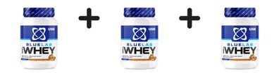 3 x USN Blue Lab Whey (908g) Chocolate Caramel