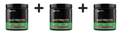 3 x Optimum Nutrition Electrolyte Powder (264g) Forest Berries