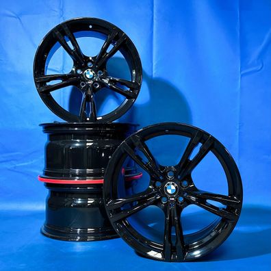 19 Zoll BMW M5 F90 M8 F91 F92 F93 Alufelgen Doppelspeiche M705 Schwarz Original