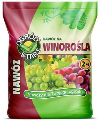 Weinreben Dünger Trauben Weintrauben Weinstock Spezialdünger Weinpflanzen 2kg