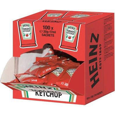 Heinz Portionsbeutel Tomaten Ketchup 100x20g