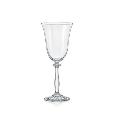 Weißweingläser Weinglas Weingläser Angela klar 250 ml 6er Set Bohemia Crystalex