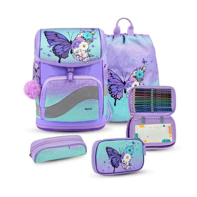 Belmil Smarty Plus Premium Schulranzen Set 4-teilig "Serenity"