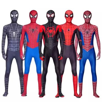 Spiderman Kostum Kinder Marvel Spider man Overall Jumpsuit Spielanzug Cosplay DE