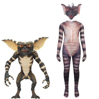 Kinder Gremlins Karneval Cosplay Kostum Overall Maske Kostum Party Geschenke DE