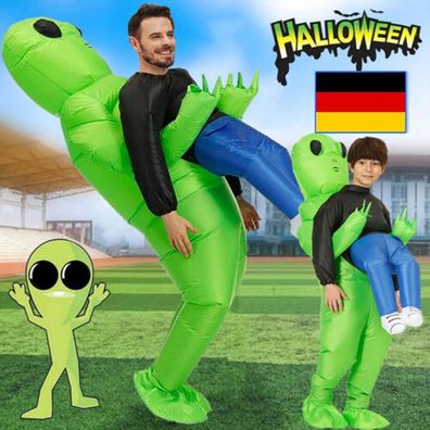 Aufblasbares Alien Kostum Halloween Alien Kostume Erwachsene Party Kostum