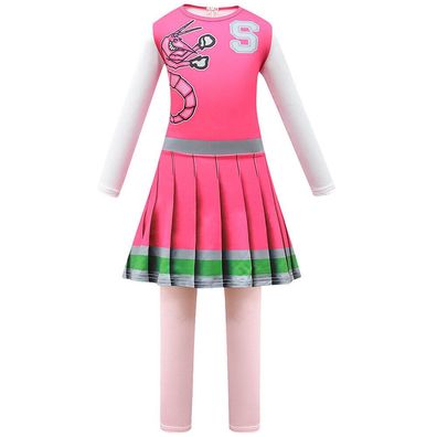 Neu Zombies 2 Cheerleader Cosplay Kleid Kinder Madchen Karneval Party Kostume