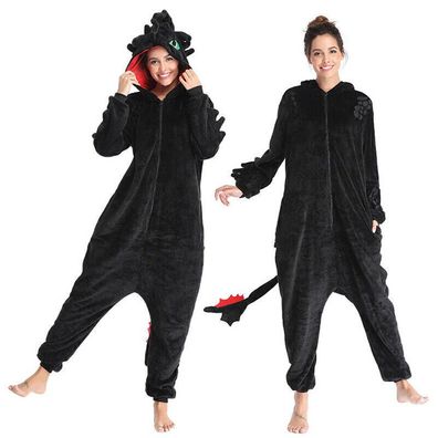 How To Train Your Dragon Toothless Pyjamas Kinderschlafanzug Cosplay Geschenke