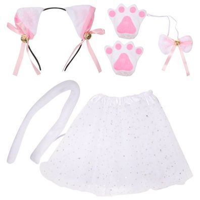 Cosplay Schwanzstutze Katze Cosplay Kostum Kinderanzug Madchen Kleider Zubehor