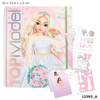 Create your TOPModel Wedding Special Malbuch Depesche 12393