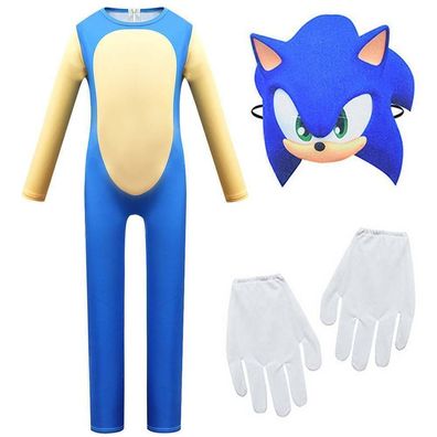 Hedgehog Sonic Kind Madchen Jungen Cosplay Faschingskostume und Maske Karneval