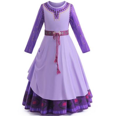 Kinder Madchen Wish Asha Prinzessin Kleid Cosplay Kostum Ballgown Party Outfits