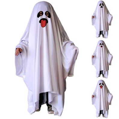Gespenst Umhang Kinder Geist Kostum Halloween Karneval Fasching Jungen Madchen