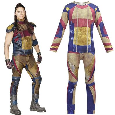 Descendants 3 Jay Kinder Cosplay Kostum Jungen Jumpsuit Halloween Fasching,