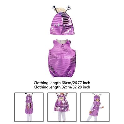 Kinder Monster Cosplay Kostum Set Buhnenshow Party Overall Hut Set