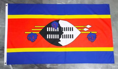 Fahne Flagge Swasiland - 90 x 150 cm