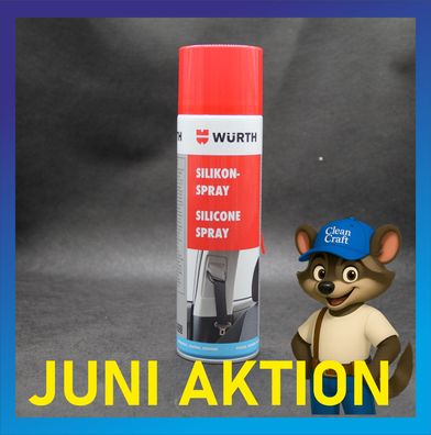 Silikonspray schützt, pflegt und isoliert von WÜRTH