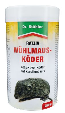 DR. Stähler Wühlmausköder Ratzia, 250 g