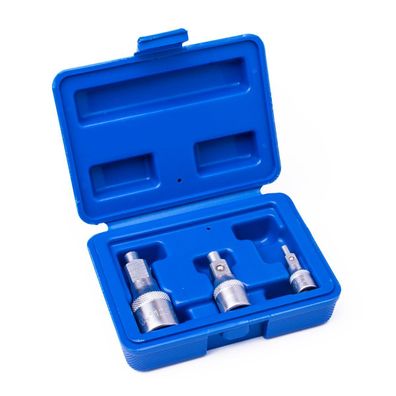 Verlängerung Adapter mit Magnethalter 6,3mm(1/4") 10mm(3/8") 12,5mm(1/2") 3-tlg