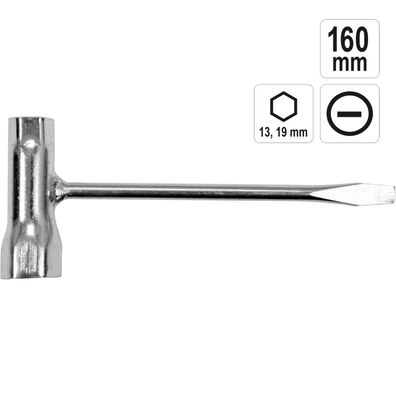 Kombischlüssel, Zündkerzenschlüssel 13x19mm ähnlich 11298903401, 501691701