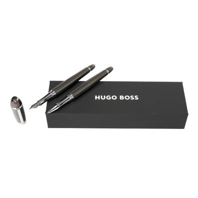 HUGO BOSS Set Arc Futurist Gun (tintenroller & füllfederhalter)