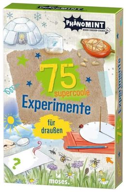 PhänoMINT 75 supercoole Experimente für draußen | Anita van Saan | Taschenbuch