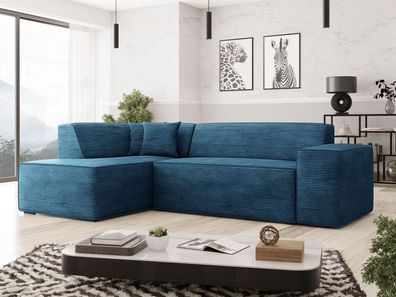 Ecksofa Lordin Cord Eckcouch Polstergarnitur L-Form Sofa Polstersofa