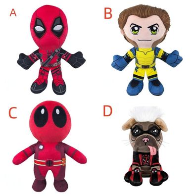 Neu Deadpool Marvel Deadpool Wolverine Film Plusch Weichen Spielzeug