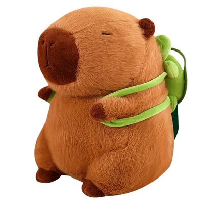 Subes Wasserschwein mit Rucksack Schildkrote/Brille/Toaster/Hamburger weiches Pluscht