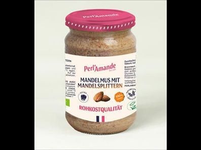 Perl'amande 6x Crunchy Mandelmus braun 250g