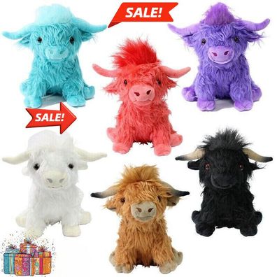 Sube Highland Kuh Kuscheltier 25cm Plusch gefullt schottische Schottland Puppen neu S