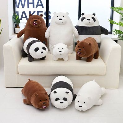 We Bare Bears Bestes Geschenk Bar Plusch gefullt weiche Puppe Kissen Tier Spielzeug 2