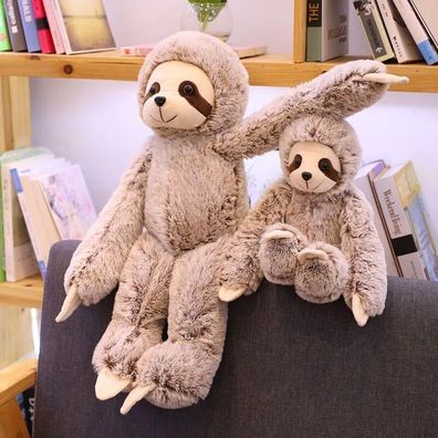 50/70cm Niedlichen Faultier Plusch Spielzeug Weiche Tier Ausgestopften Plusch