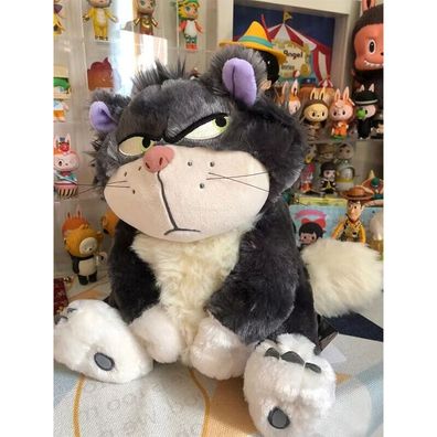30-60cm Luzifer Katze Pluschtier Cinderellas Kissen Pluschfigur Stofftier Kawaii Spie