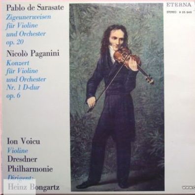 Eterna 8 25 840 - Pablo de Sarasate, Niccolò Paganini, Ion Voicu, Dresdner Phil