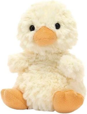 Gelbe Ente Plusch Aurora Palm Pals Osterteddy weicher naturlicher umweltfreundlicher