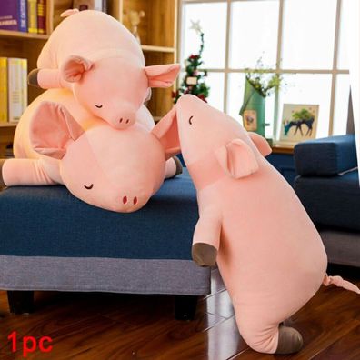 50CM Grobe Super Nette Schwein Stofftier Weiche Plusch Puppe Kissen Kinder Weihnachte