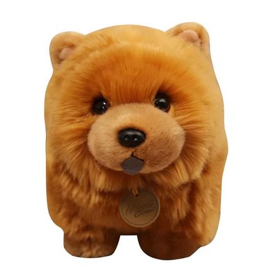 30Cm Kawaii Simulation flauschigen Chow Chow Hund Plusch Spielzeug sube lebensechte W