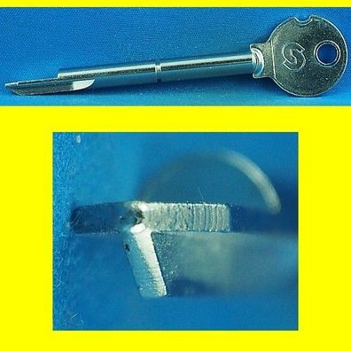 Gera Kreuzschlüssel - Rohling für VEB Metallwaren - Länge: 100 mm