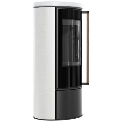 Stahlofen KRATKI ERIK Ø150 5,5 kW Schwarz Termotec Keramik Schließung