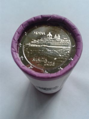 Rolle 2 euro 2025 Malta Mdina Rolle Malta 2025 Mdina 25x2 euro 2025 Malta Rolle
