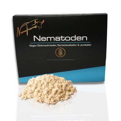 NemaTaurus® HB Nematoden | 500 Mio für 1000 m² | gegen Dickmaulrüssler,