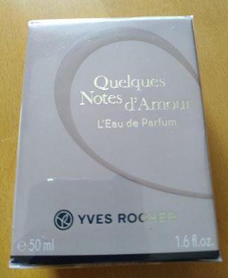 Yves Rocher Quelques Notes d´Amour L´Eau de Parfum 50ml EDP Women